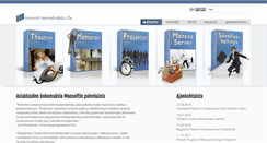 Desktop Screenshot of mansoft.fi